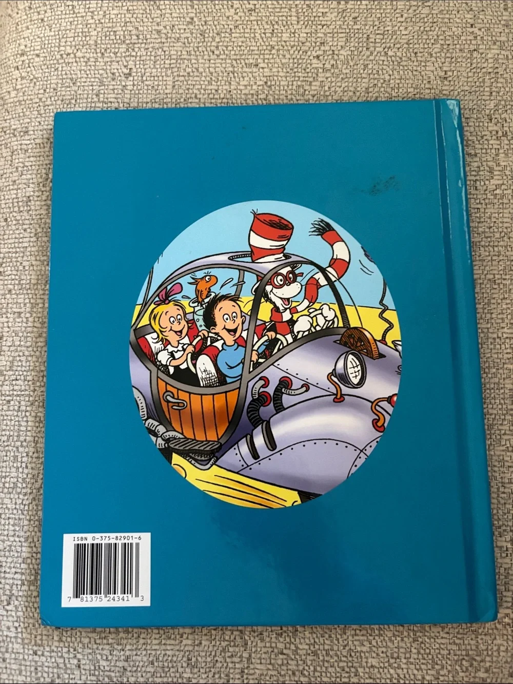 Dr. Seuss Cat in the Hat Hardcover - Blue, Red, Yellow